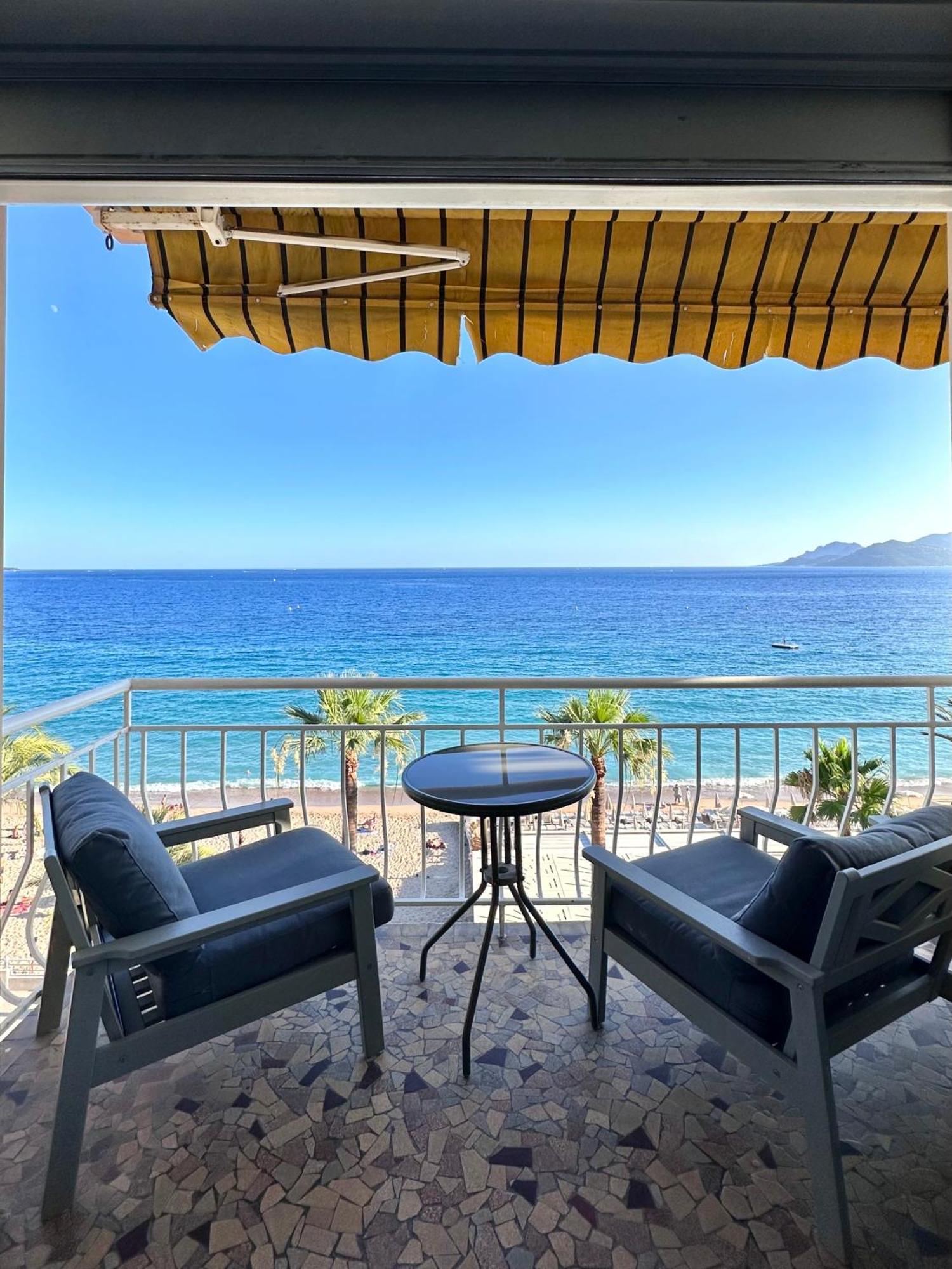 Plage Du Midi- Vue Sur Mer Standing Presta Daire Cannes Dış mekan fotoğraf