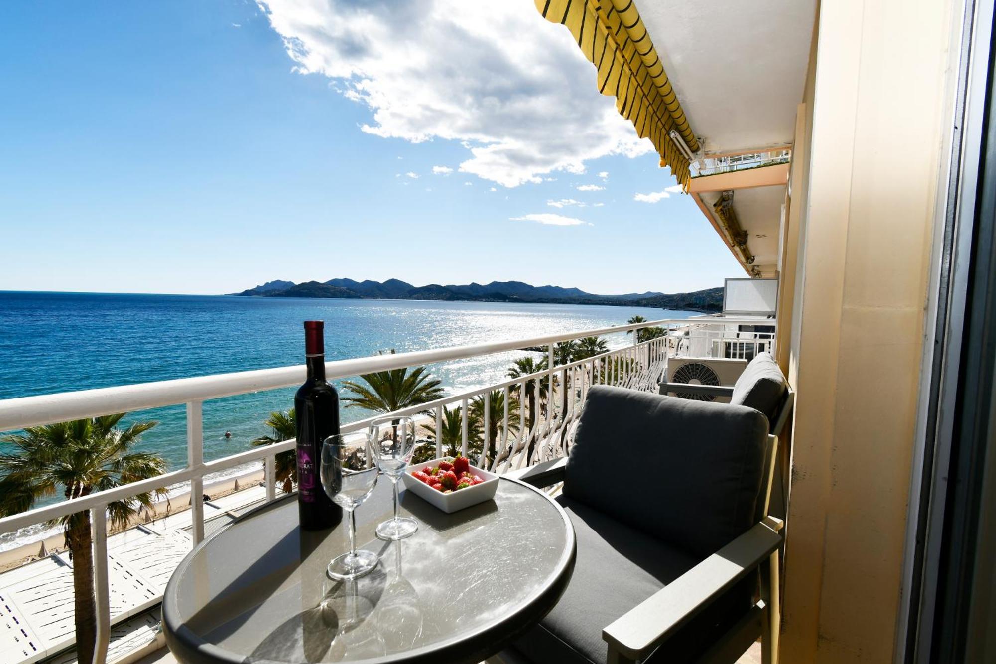 Plage Du Midi- Vue Sur Mer Standing Presta Daire Cannes Dış mekan fotoğraf