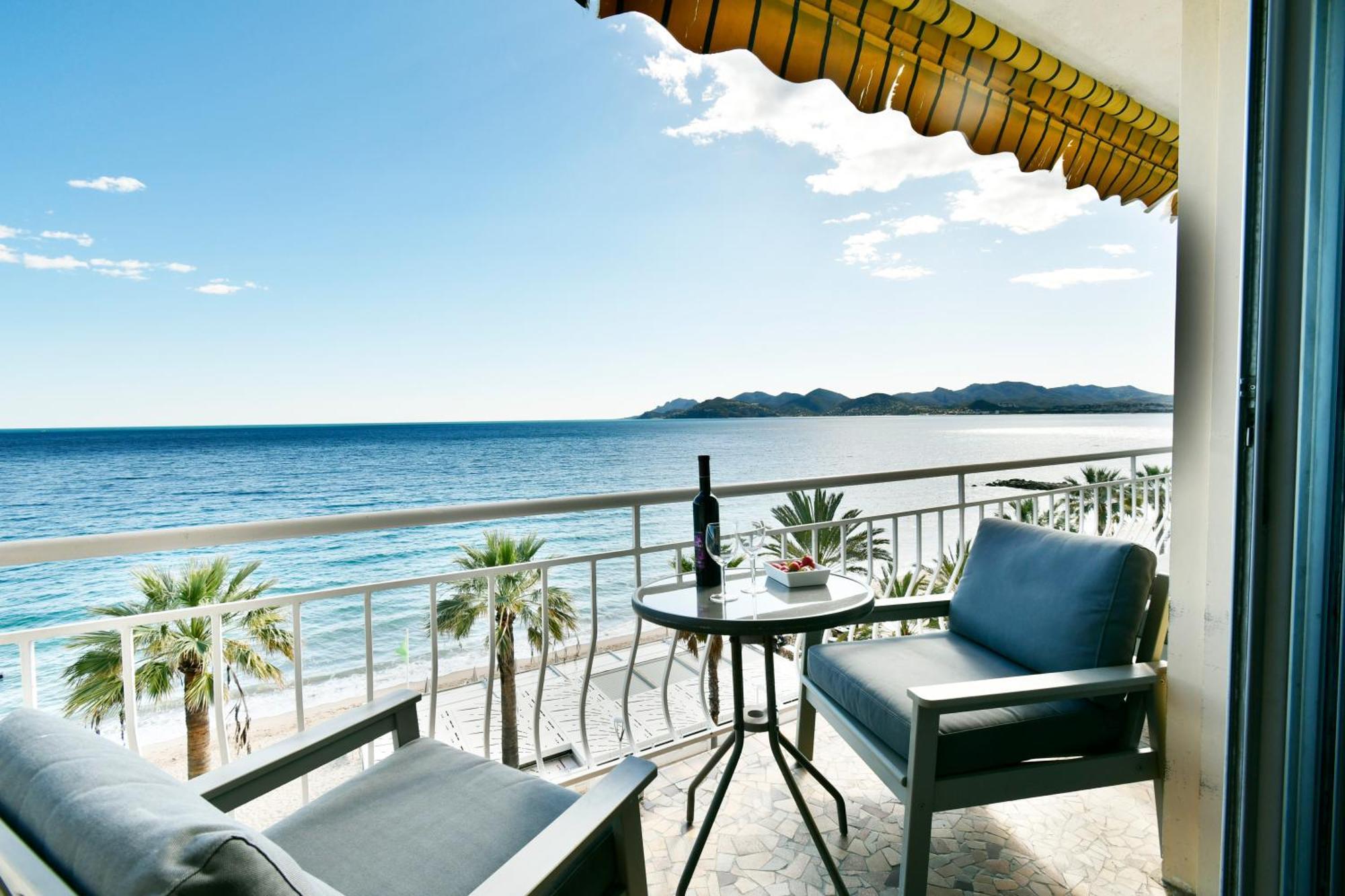 Plage Du Midi- Vue Sur Mer Standing Presta Daire Cannes Dış mekan fotoğraf