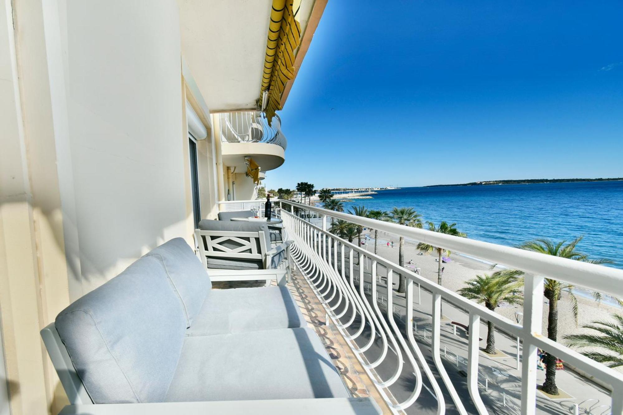 Plage Du Midi- Vue Sur Mer Standing Presta Daire Cannes Dış mekan fotoğraf